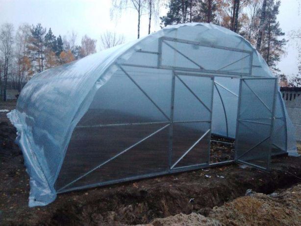 Теплиці під плівку від виробника. (Комбі)