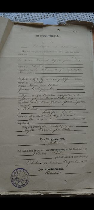 Stary nirmiecki dokument akt zgonu 1911 r
Wszystko
Dopasowania ścisłe