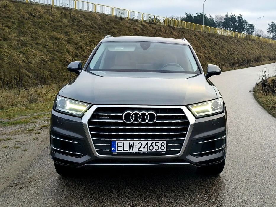 Audi Q7 Bezwypadkowe Audi Q7 2.0 TFSI 252KM Niski Przebieg, 7 miejsc FV