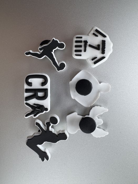 Przypinki Crocs CR7 nowe