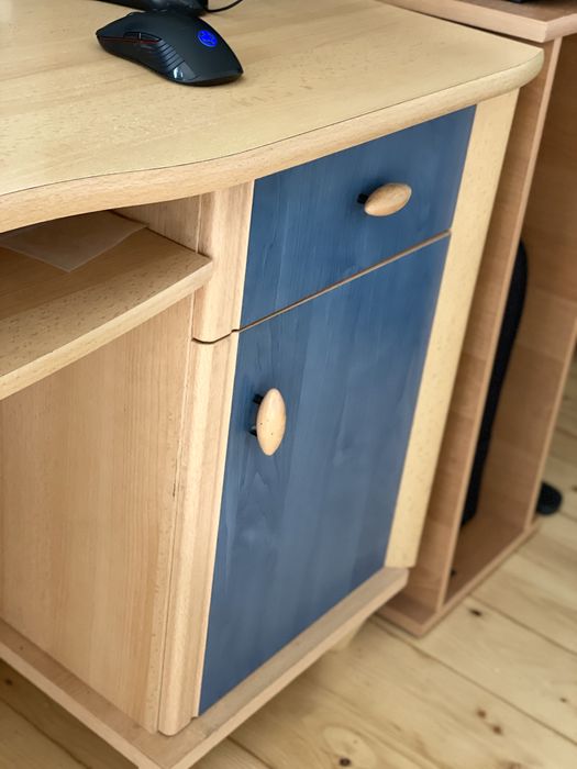 Комплект меблів шафа, комод, полиці, стіл Малгося