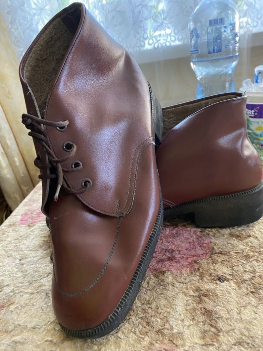 Ботинки мужские коричневые