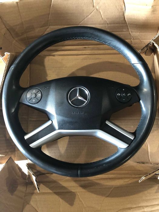 Руль в сборе с подушкой оригинал Mercedes ML W164 Мерседес МЛ