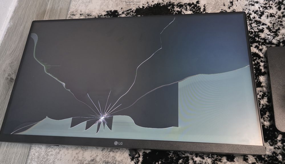 Monitor LG partido