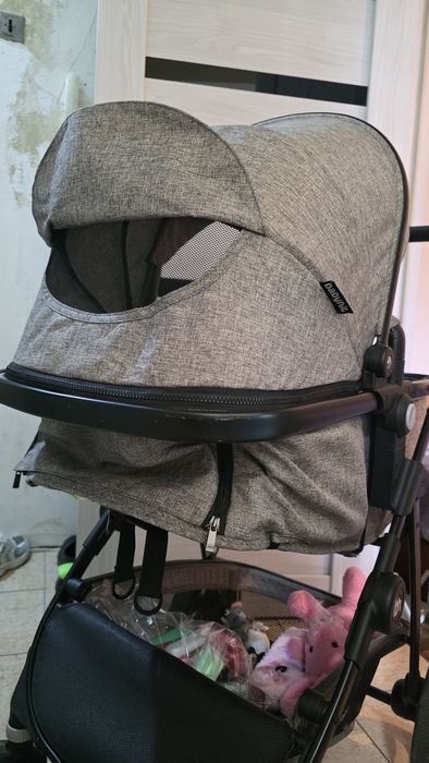 Коляска BabyHit Winger Light Grey трансформер