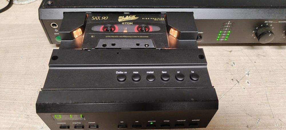 Magnetofon deck BRAUN Atelier C1. Po serwisie