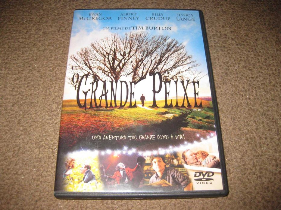 DVD "O Grande Peixe" de Tim Burton