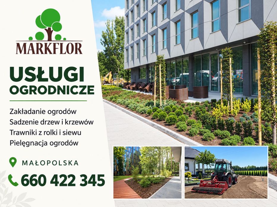 Kompleksowe usługi ogrodnicze – zakładanie ogrodów | Małopolska