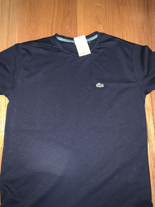 Tshirt Lacoste preta