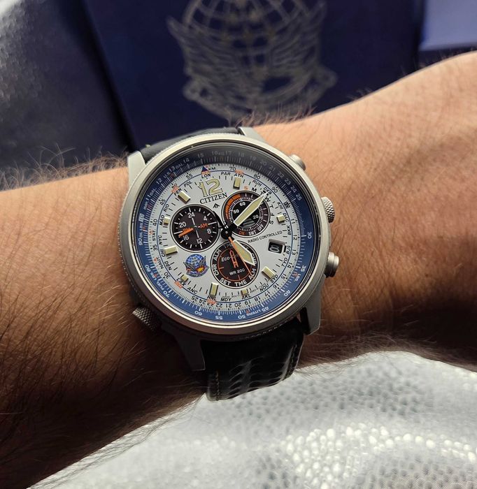 Świetny Citizen Promaster Blue Impulse Radio Controlled World Time, Eco-Drive