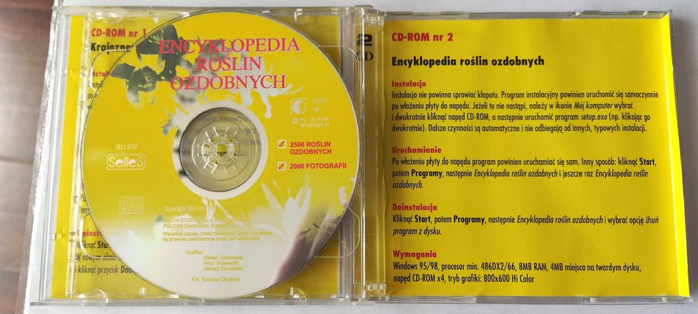 Atlas Polski,encyklopedia roślin ozdobnych Box 2 x cd