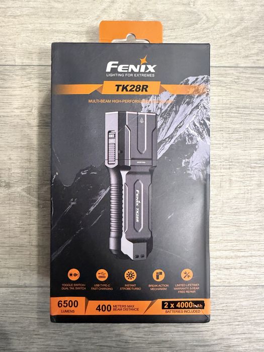 Ручний ліхтар Fenix TK28R з акумулятором
