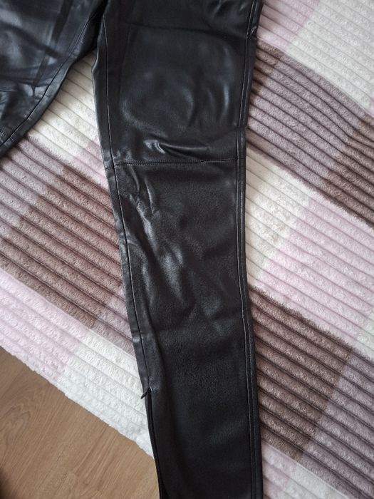 Штани шкіра zara