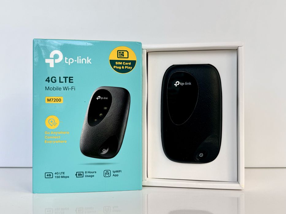 Мобільний Wi-Fi роутер на Сім карту Маршрутизатор 4G LTE TP-LINK M7200