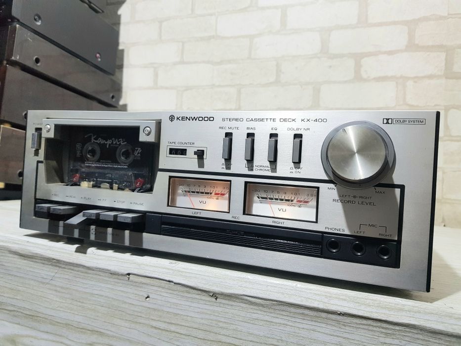 Стерео касетна дека/кассетная Kenwood KX-400 б/у з Німеччини