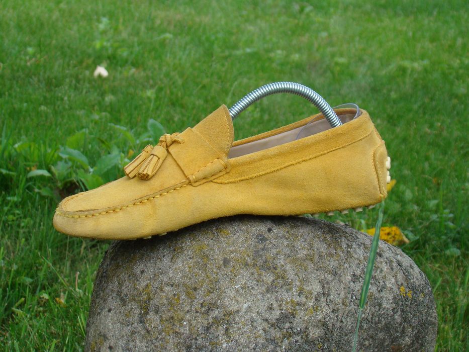 Кожаные Mокасины ZARA 42 - 41р.  Оригинал !TOD'S