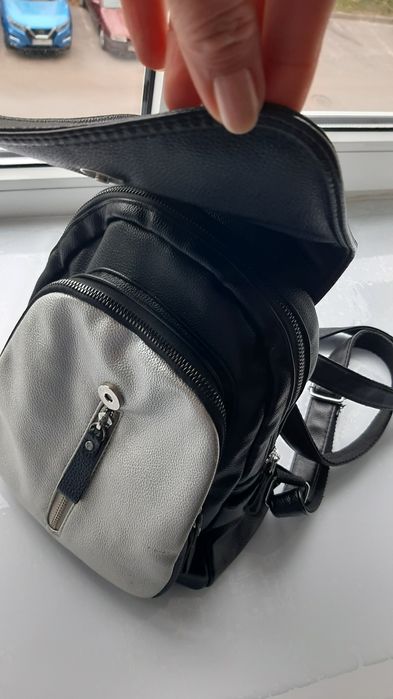 Рюкзачок, рюкзак з екошкіри.