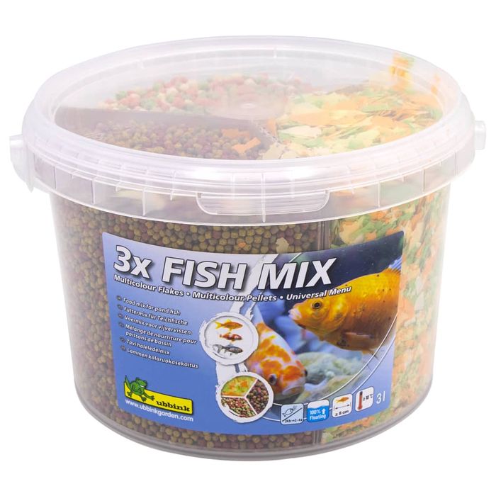 Ubbink Pokarm Dla Ryb, Mieszanka Fish Mix, 3 L