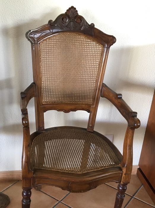 Mobília em palhinha finais séc XIX