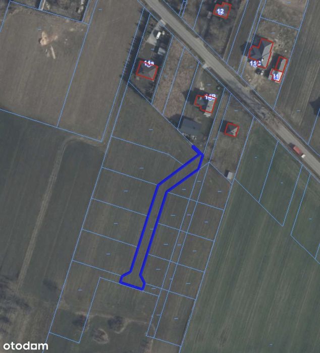 Działki Budowlane - MPZP. Różne wielkości np. 1142 m2, 28 m x 38 m.
