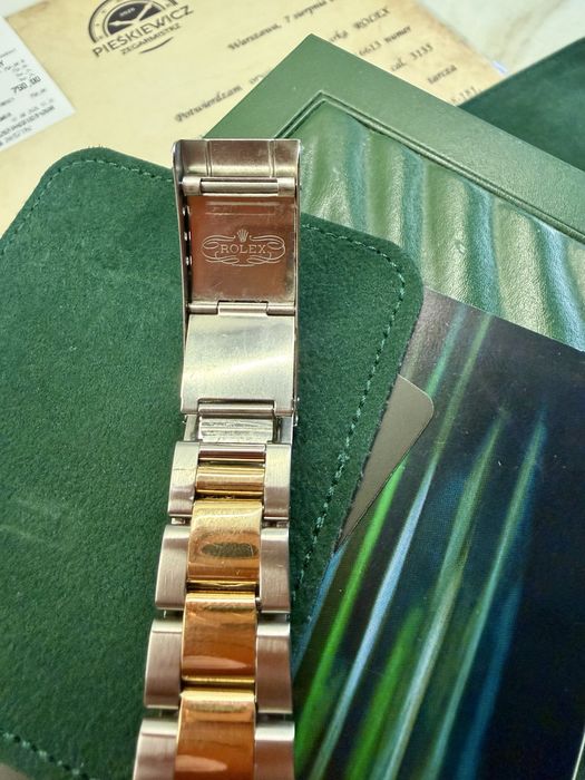 ROLEX SUBMARINER DATE 16613 – 18K GOLD / STEEL – Certyfikat  na Gearancji