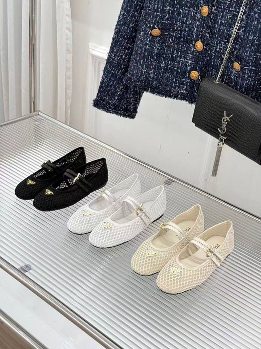 Balerinki Prada! Premium jakość! 35-40! Cały komplet