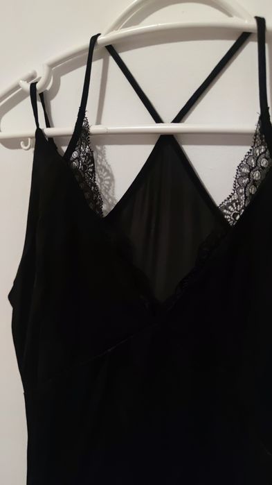 Vestido Estilo Lingerie Zara - M