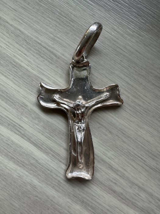 Krzyżyk srebrny 925 duży