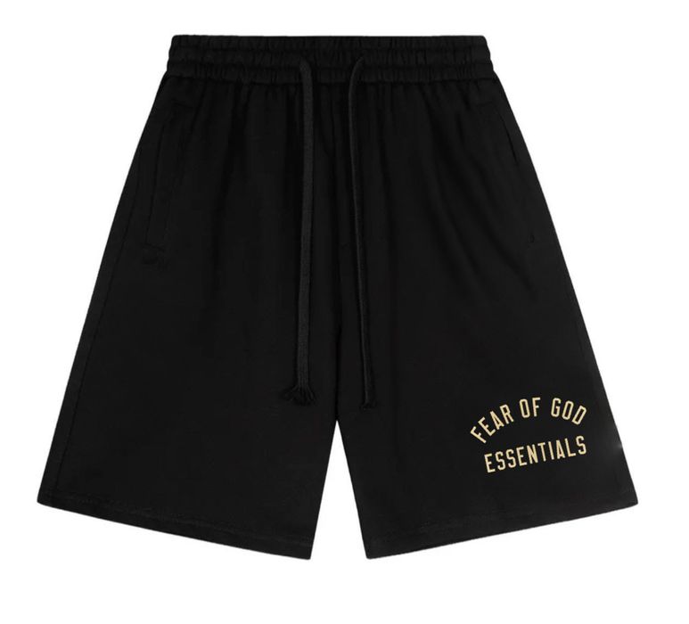 Спортивные шортв Essentials Logo Унисекс черные ессеншиалс Новинка