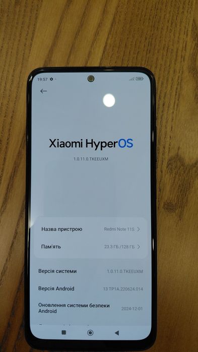 Смартфон Xiaomi Redmi Note 11S 6 ГБ RAM 128 ГБ ROM 6,43 дюйма AMOLED