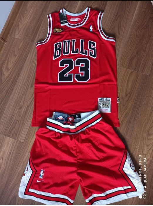 Koszulka i spodenki NBA S Michael Jordan, Chicago Bulls