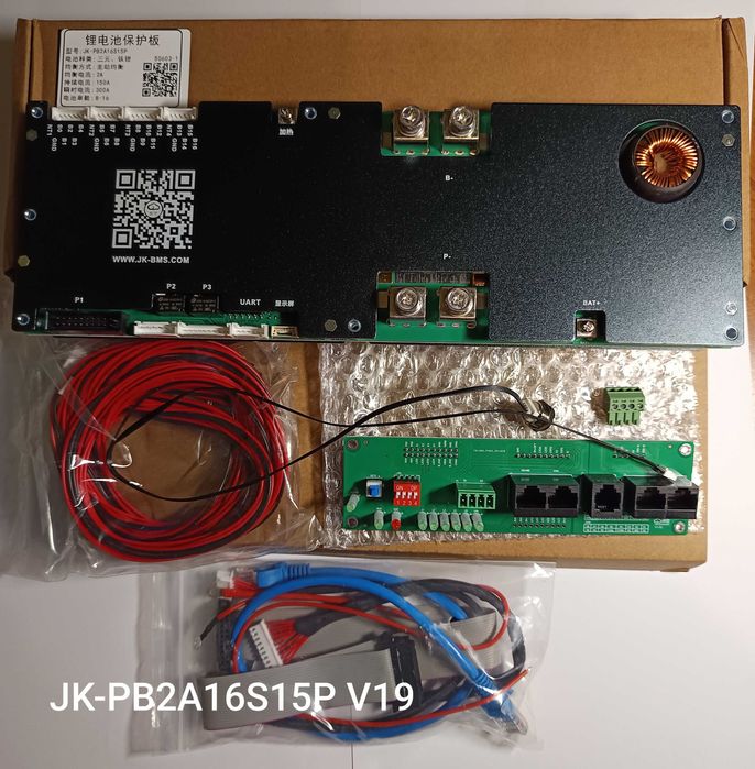 Інверторна BMS JK-PB2A16S15P нова версія V19