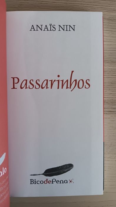 Anaïs Nin, Passarinhos