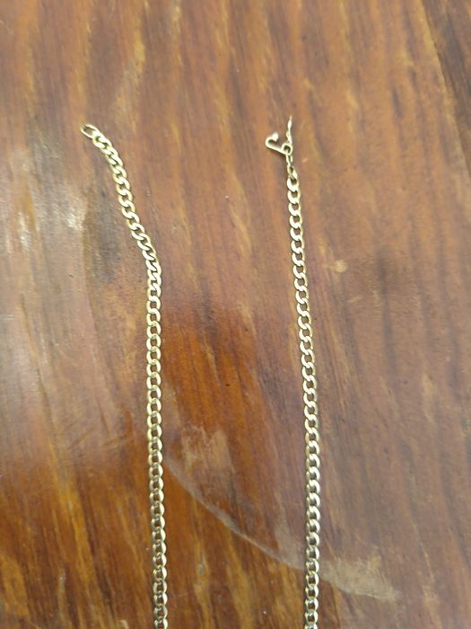 corrente ouro maciça 3,5mm 55cm