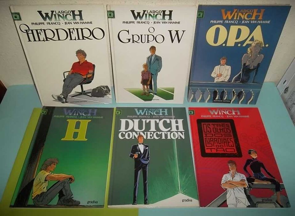 Coleção LARGO WINCH em português (capa dura)