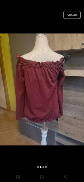 Hiszpanka z odkrytym ramieniem rozmiar m