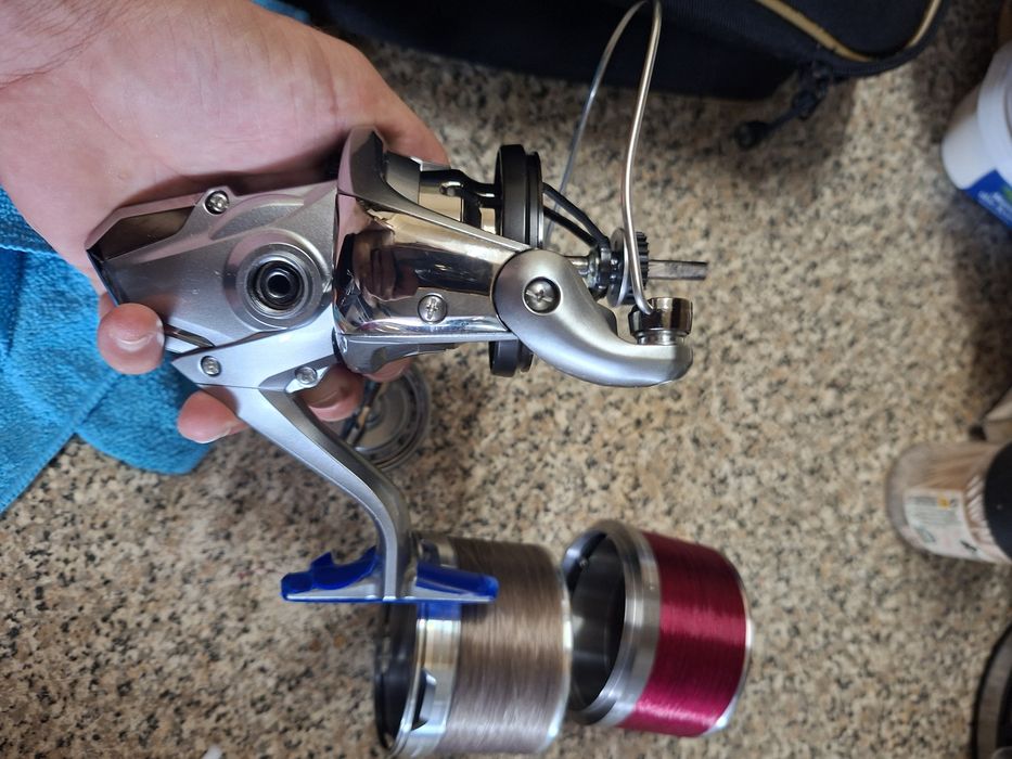 Oportunidade/Garantia/ Conjunto-Shimano 3500 xse competition/ Cana Cinnetic Sky Line xbr red  4.20m  225g