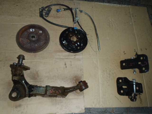 bęben szczęki ucho mocowanie belki tarcza kotwiczna citroen c2 c3 206