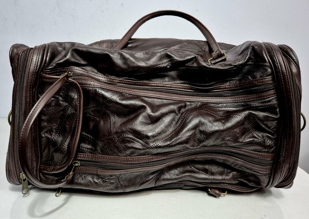 TORBA pojemna  skóra naturalna