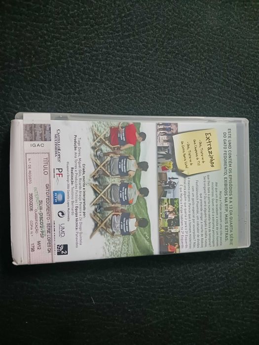 Gato Fedorento para PSP (formato UMD)