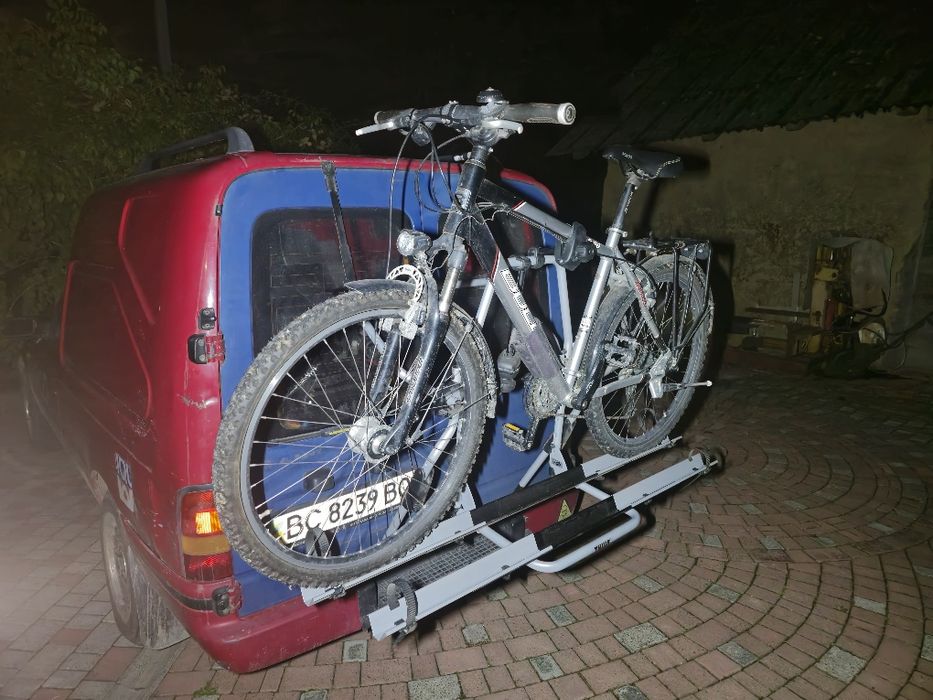 Вело багажник для авто на 2 велосипеди
