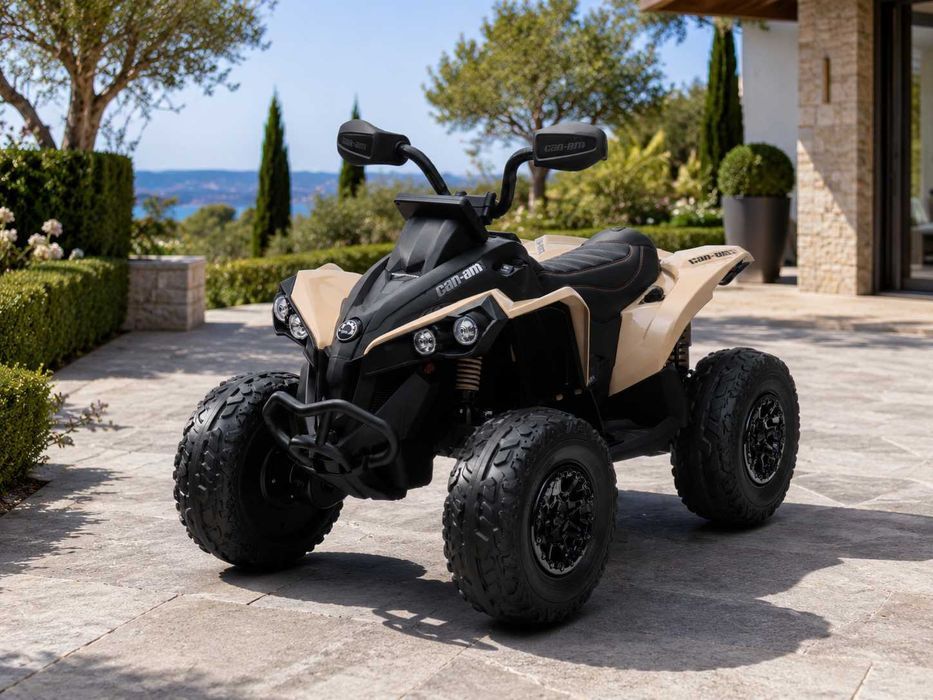 QUAD 24V TERENOWY z Napędem 4x4 800W | Samochód Auto na akumulator XL | Miękkie koła | Panel muzyczny MP3 | NOWOŚĆ 2027 !