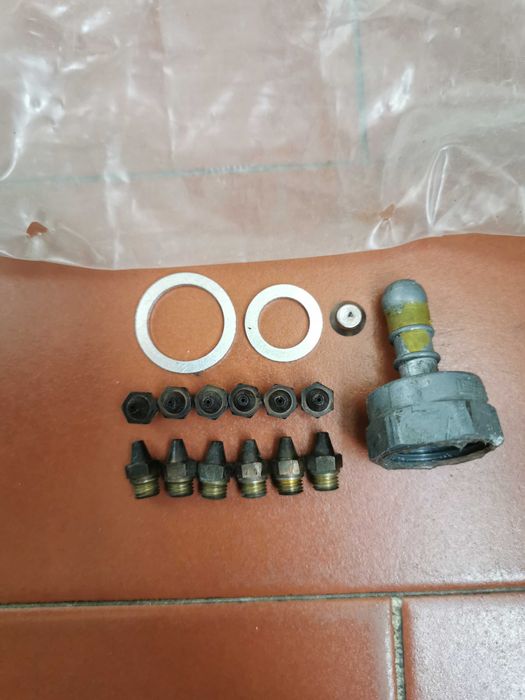 Esquentador Vulcano (gás natural) + adaptador gás Butano