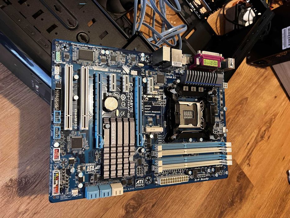 Gigabyte GA-Z68AP-D3 • LGA1155 • DDR3 • SATA3 • USB 3.0
