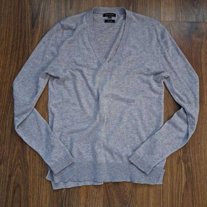 Розкішний джемпер Massimo Dutti, вовна і шовк, розмір М.