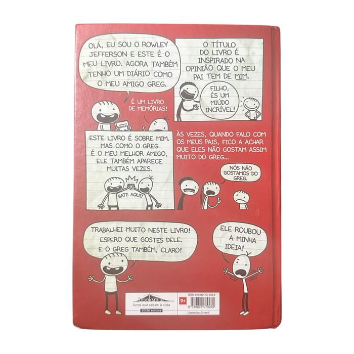 Diário de Rowley – Um Miúdo Incrível | Livro Infantil/Juvenil | Muito Engraçado