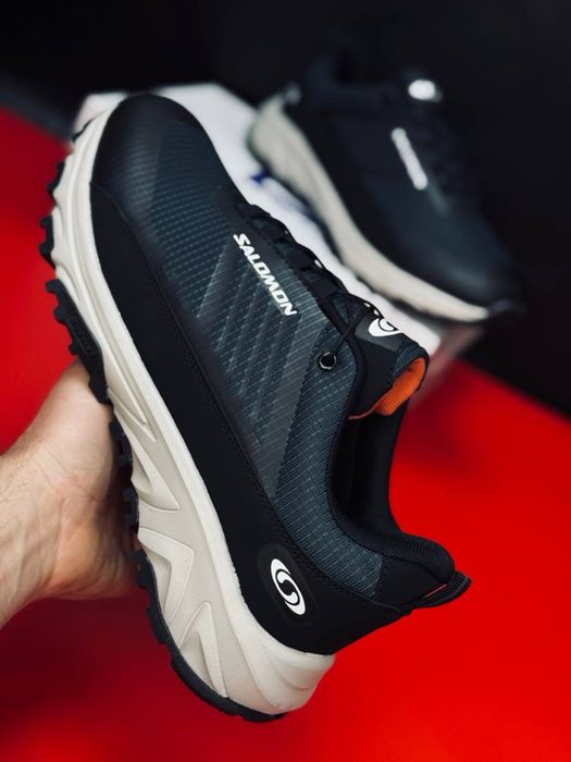 Летние Salomon саломоны легкие мужские соломон кожа в наличии Salomon