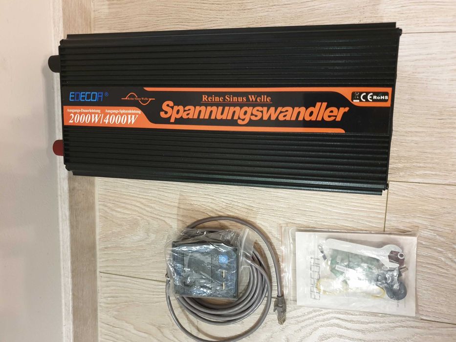Інвертор EDECOA Spannungswandler  2000/4000Вт