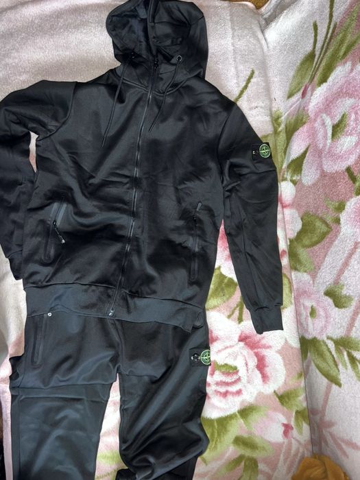 Męski dres bluza rozpinana z kapturem + spodnie XL