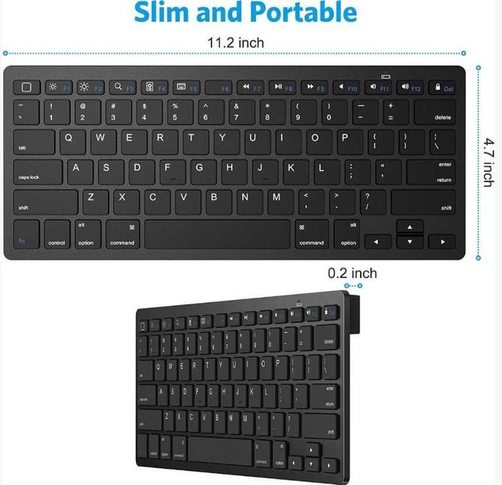 Klawiatura bezprzewodowa OMOTON KB186
